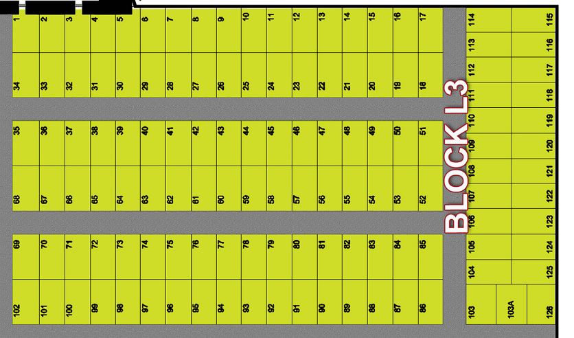 Sector L, Block L3, Plot 1 — block map