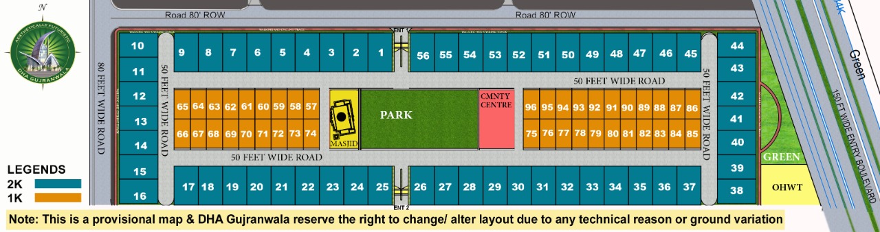 Sector Executive Block, Block Executive, Plot 2 — block map