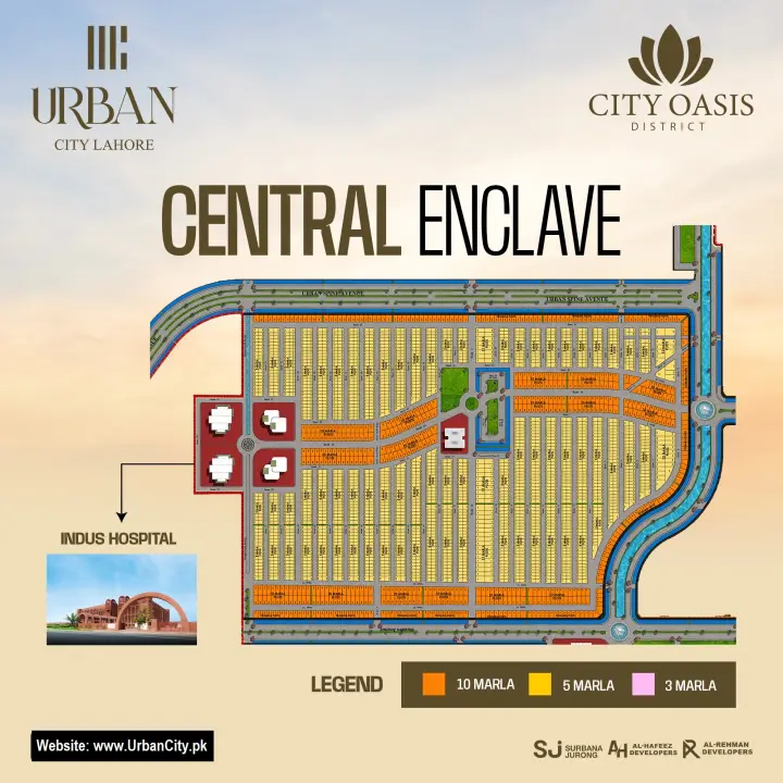 Central Enclave map