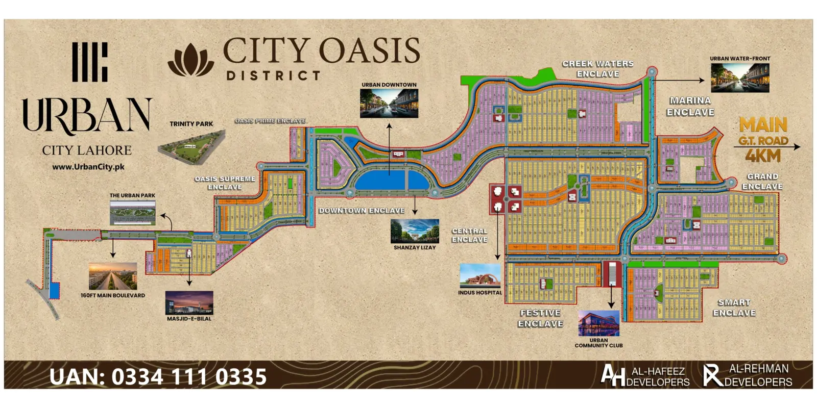 City Oasis District Block Master Plan