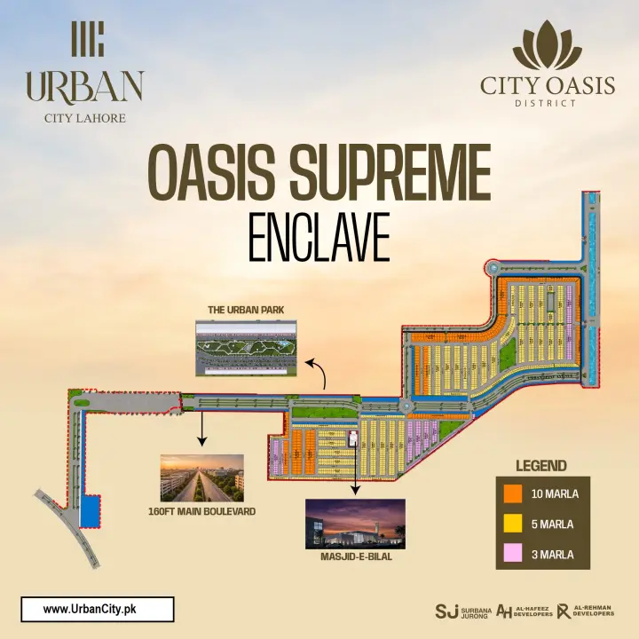 Oasis Supreme Enclave map